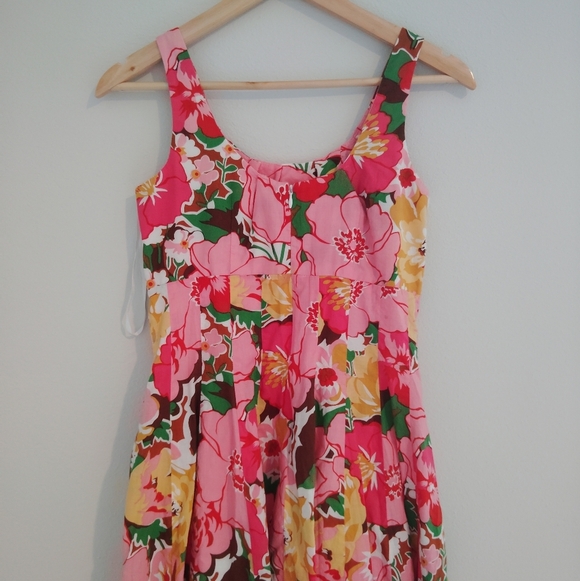 Talbots Floral Pink Sundress - Picture 5 of 7
